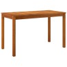 Ensemble à manger de jardin 4 pcs coussins Bois acacia 