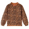 Sweatshirt pour enfants cognac clair 92 