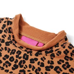 Sweatshirt pour enfants cognac clair 92 