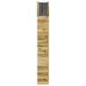 Abri à outils de jardin 107x37x220 cm Bois de pin imprégné 