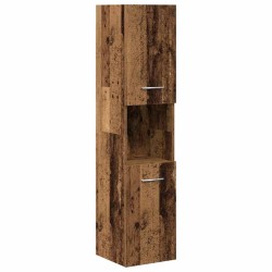 Ensemble de meubles salle de bain 4 pcs bois d'ingénierie 