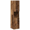 Ensemble de meubles salle de bain 4 pcs bois d'ingénierie 