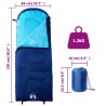 Sac de couchage pour adultes camping 3-4 saisons 