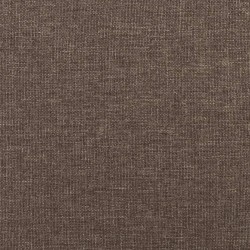 Repose-pied Taupe 45x29,5x35 cm Tissu 
