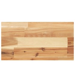 Dessus de table 60x20x4 cm rectangulaire bois massif d'acacia 