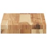 Dessus de table 60x20x4 cm rectangulaire bois massif d'acacia 
