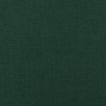Repose-pied Vert foncé 45x29,5x35 cm Tissu 