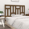 Tête de lit Marron miel 125,5x4x100 cm Bois massif de pin 