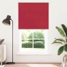 Store enrouleur occultant rouge largeur du tissu 121,6 cm 