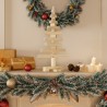Arbre de Noël en bois pour décoration 60 cm bois massif de pin 