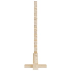 Arbre de Noël en bois pour décoration 60 cm bois massif de pin 