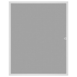 Moustiquaire pour fenêtres Blanc 100x120 cm 
