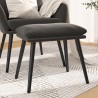 Repose-pied Gris foncé 45x29,5x35 cm Velours 