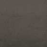Repose-pied Gris foncé 45x29,5x35 cm Velours 