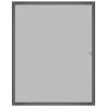 Moustiquaire pour fenêtres Anthracite 100x120 cm 
