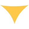 Voile de parasol tissu oxford triangulaire 4x4x5,8 m jaune 