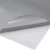 Films 4D de voiture 2 pcs Argenté 100x150 cm 