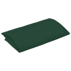 Tissu de remplacement pour parasol déporté Vert 350 cm 