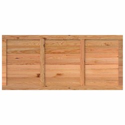 Dessus de table marron clair bois chêne massif rectangulaire 