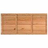 Dessus de table marron clair bois chêne massif rectangulaire 