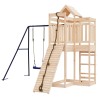 Aire de jeux d'extérieur bois de pin massif 