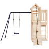 Aire de jeux d'extérieur bois de pin massif 
