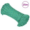 Corde de bateau Vert 3 mm 25 m Polypropylène 