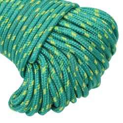 Corde de bateau Vert 3 mm 25 m Polypropylène 