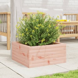 Jardinière 50x50x23 cm bois massif douglas 
