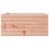 Jardinière 50x50x23 cm bois massif douglas 
