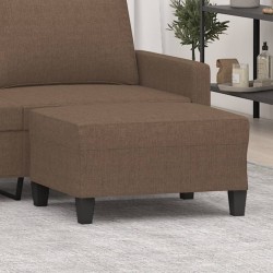 Repose-pied Marron 70x55x41 cm Tissu 