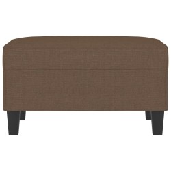 Repose-pied Marron 70x55x41 cm Tissu 