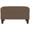 Repose-pied Marron 70x55x41 cm Tissu 
