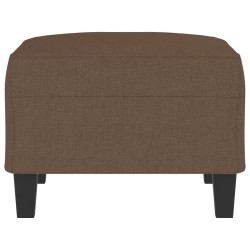 Repose-pied Marron 70x55x41 cm Tissu 
