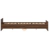 Cadre de lit sans matelas chêne marron 200x200 cm 
