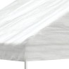 Belvédère avec toit blanc 5,88x2,23x3,75 m polyéthylène 