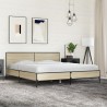 Cadre de lit sans matelas chêne sonoma 180x200 cm 