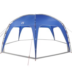 Tente de fête bleu azuré imperméable 