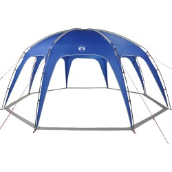 Tente de fête bleu azuré imperméable 