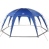 Tente de fête bleu azuré imperméable 
