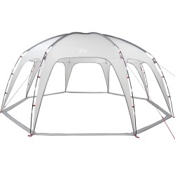 Tente de réception gris imperméable 