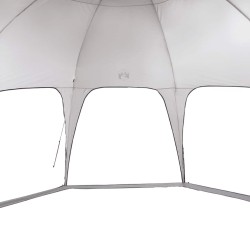 Tente de réception gris imperméable 