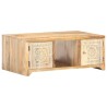 Table basse 90x50x35 cm Bois solide de manguier 