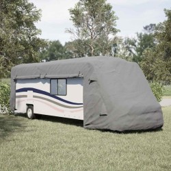 Housse de camping-car gris 870x235x275 cm tissu non tissé 