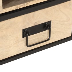 Table basse 100x50x40 cm Bois de manguier massif 