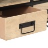 Table basse 100x50x40 cm Bois de manguier massif 
