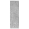 Supports pour plantes 2 pcs gris béton bois d'ingénierie 