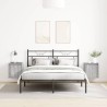 Tables de chevet murales 2 pcs sonoma gris 38x34x40 cm 