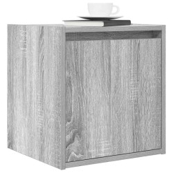 Tables de chevet murales 2 pcs sonoma gris 38x34x40 cm 