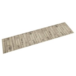 Tapis de cuisine lavable impression de clôture 60x300cm velours 